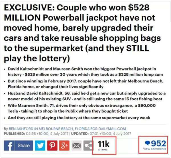 Trúng giải xổ số độc đắc 500 triệu USD, cách dùng tiền của cặp vợ chồng này đã khiến cả nước Mỹ thán phục - Ảnh 10.