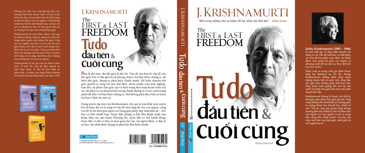 Đọc “Tự do đầu tiên và cuối cùng” để hiểu được tư tưởng của Krishnamurti - 3