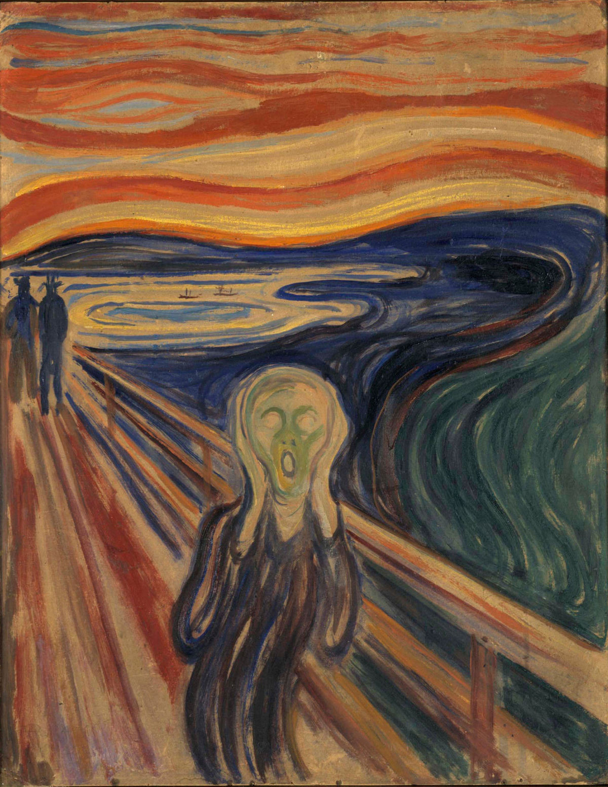 Bức “Tiếng thét” của Edvard Munch cần phải được... giãn cách - 1
