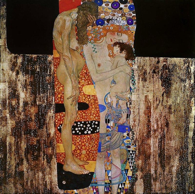 Tuyệt phẩm Nụ hôn của Gustav Klimt: Tình yêu thanh thản và mê say  - Ảnh 8.