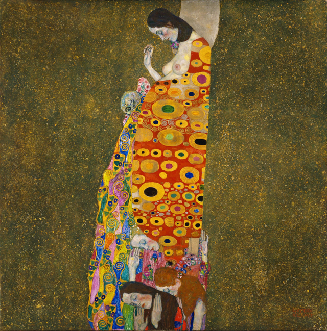 Tuyệt phẩm Nụ hôn của Gustav Klimt: Tình yêu thanh thản và mê say  - Ảnh 10.