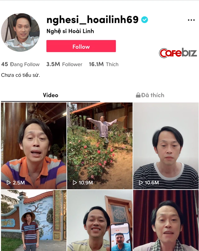 Tự nhận mù công nghệ, chậm chạp, Hoài Linh đạt nửa triệu súp sau 2 tuần chơi YouTube, thu về toàn clip triệu view trên Tiktok sau 1 tuần  - Ảnh 2.