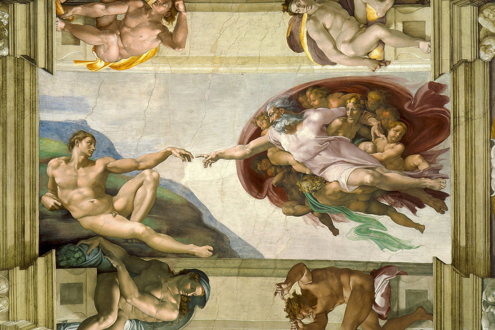Cận cảnh loạt siêu phẩm khiến Michelangelo ngửa mặt cả ngày suốt... 4 năm - 4