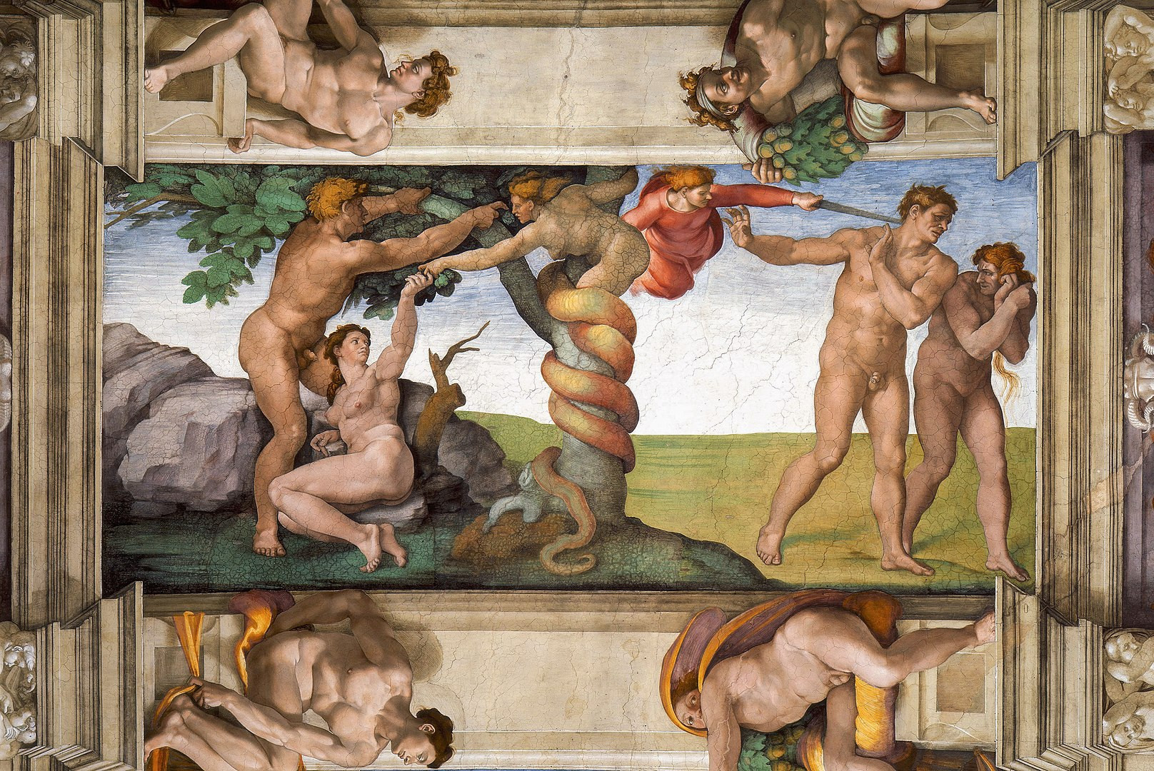 Cận cảnh loạt siêu phẩm khiến Michelangelo ngửa mặt cả ngày suốt... 4 năm - 6