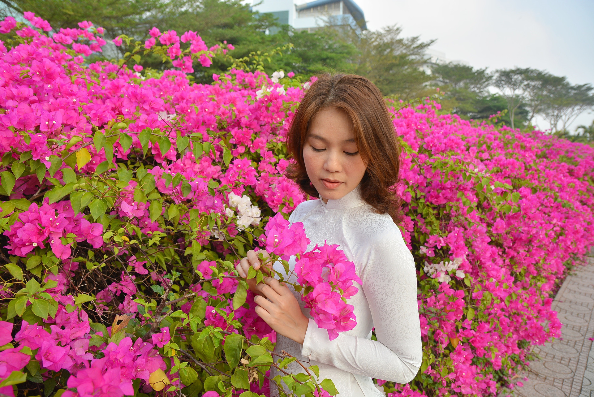 Giới trẻ tha hồ sống ảo bên tường hoa giấy cực đẹp ở Sài Gòn - 6
