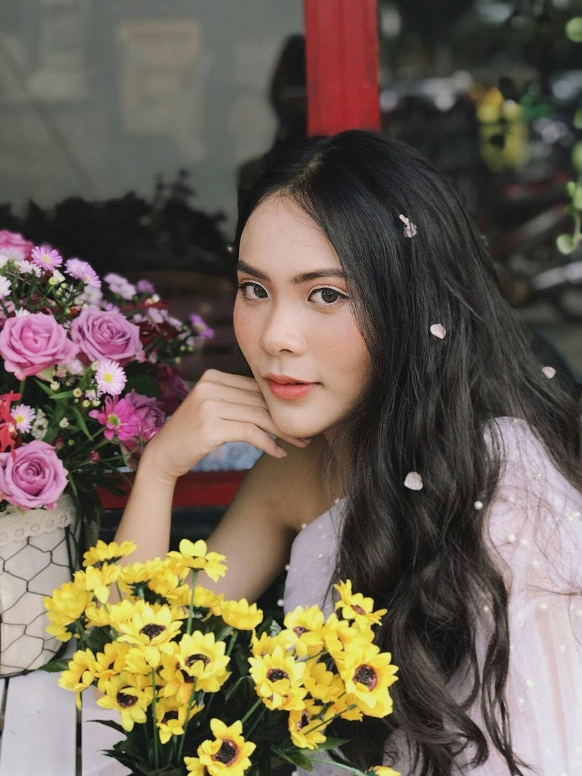 Nữ sinh 10x biết 2 ngoại ngữ, xinh đẹp như bông hồng lai Thái Lan - 7