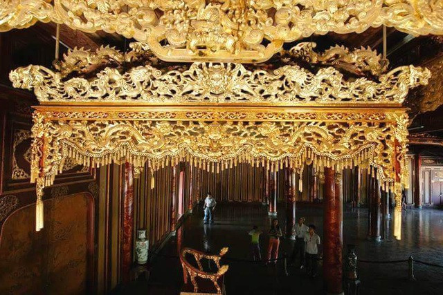 Ngắm ngôi điện đặt ngai vàng vua Nguyễn trước khi trùng tu - 1