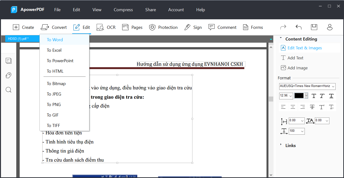 Thủ thuật giúp chuyển đổi định dạng và chỉnh sửa file PDF dễ dàng - 5