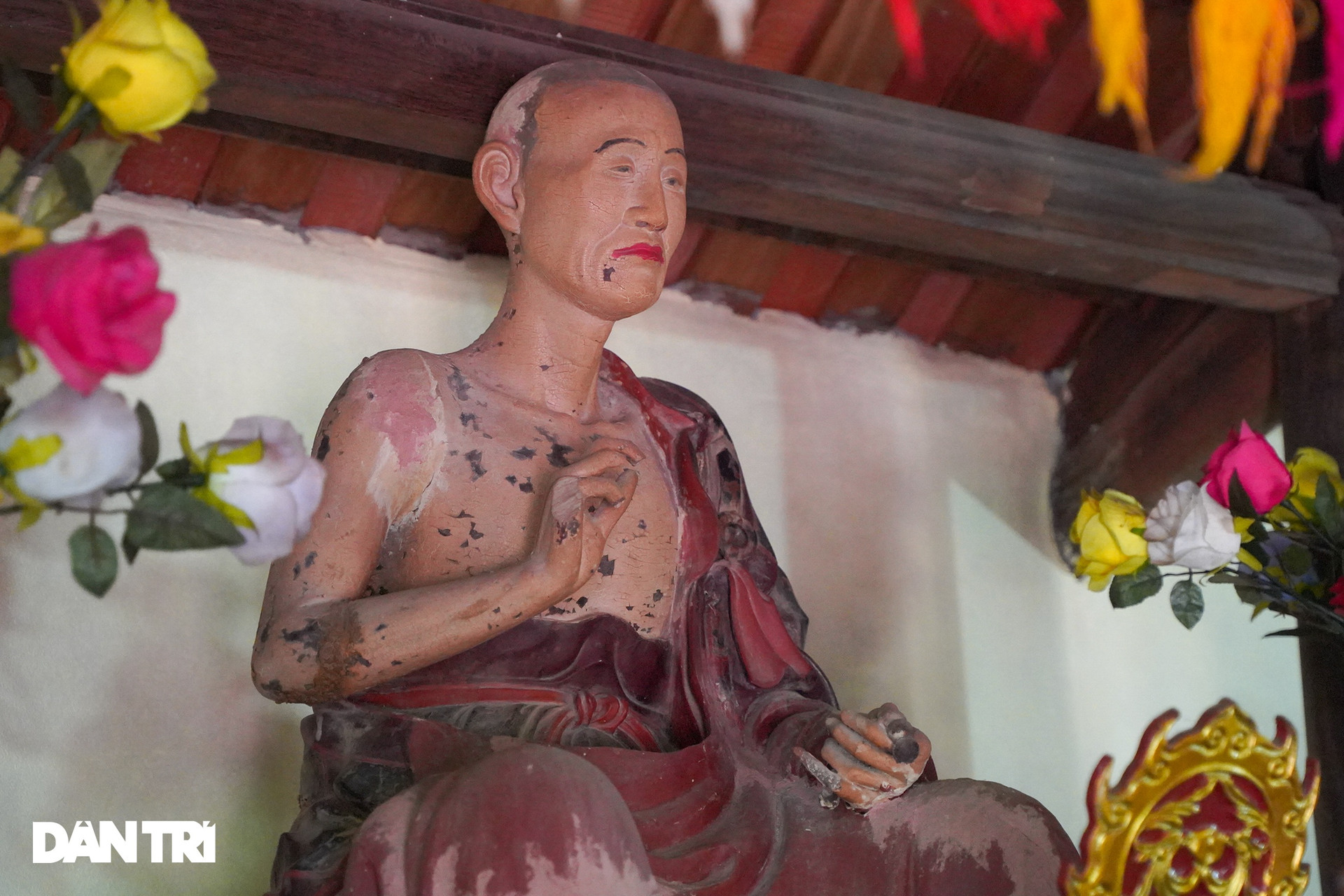 Chiêm ngưỡng di tích đá, tượng gỗ độc đáo trong chùa cổ 700 tuổi ở xứ Đông - 14
