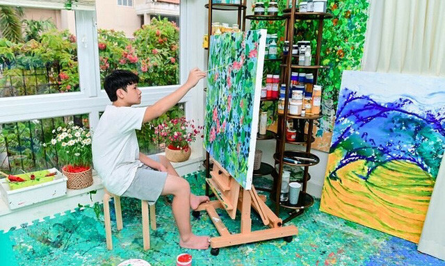  Thần đồng hội họa người Việt với bức tranh giá kỷ lục hơn 500 triệu đồng làm điên đảo thế giới thông qua sàn giao dịch NFT đang cực hot  - Ảnh 5.