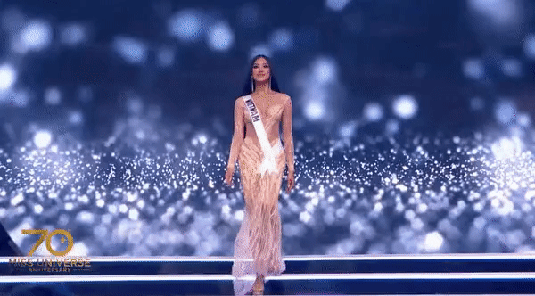 Kim Duyên trình diễn bùng nổ và tự tin tại bán kết Hoa hậu Hoàn vũ 2021 - 17