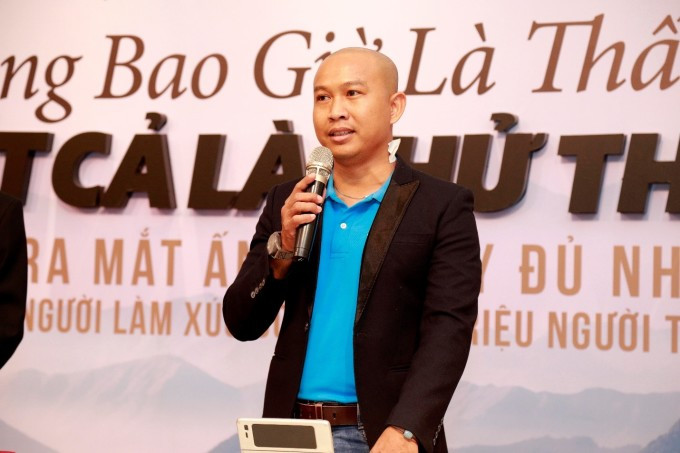 Ông Nguyễn Chí Thọ chia sẻ về mục tiêu lan tỏa văn hóa đọc cho người Việt.