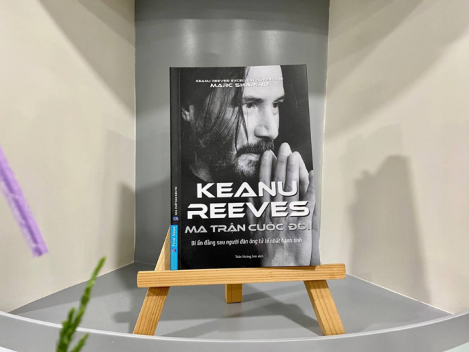 Keanu Reeves - Ma trận cuộc đời được phát hành bởi First News, thuộc chuỗi ba cuốn sách được phân phối độc quyền trên Tiki. Ảnh: Tiki