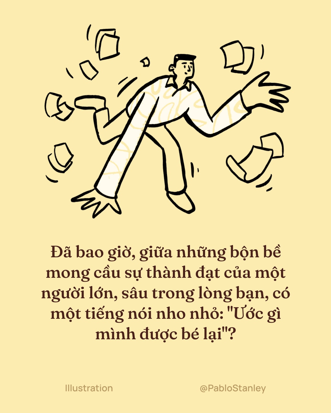 Đừng ước mình bé lại vô tư như trẻ con, luôn có một đứa trẻ không bao giờ lớn cần được chở che!- Ảnh 1.