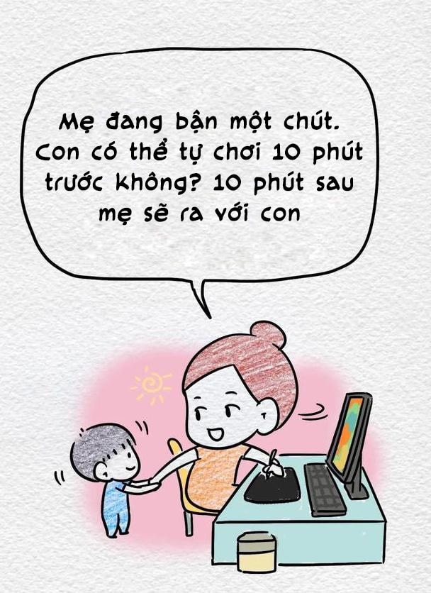 Bộ tranh: 10 câu nói khiến con tổn thương mà cha mẹ hay nói, câu thứ 5 được nói nhiều nhất- Ảnh 16.