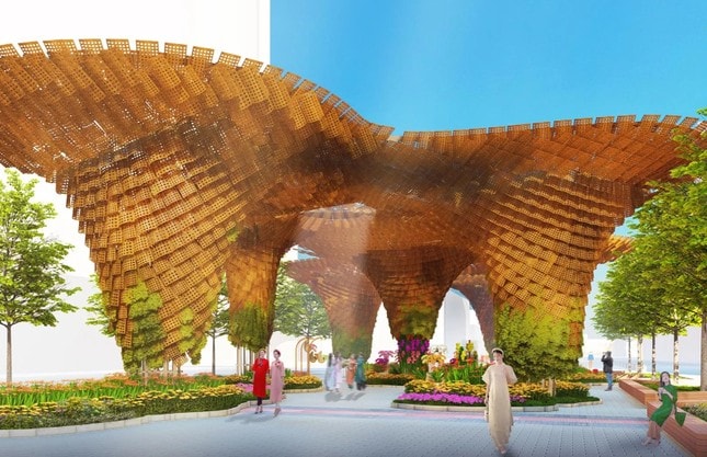 Ngắm linh vật rắn khổng lồ tại đường hoa Nguyễn Huệ Tết 2025- Ảnh 4.