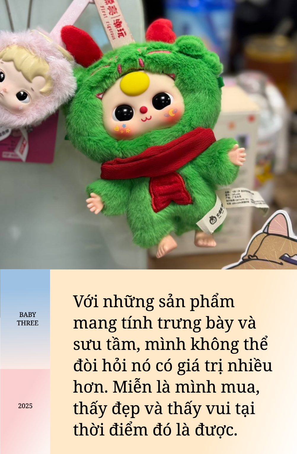 Chi 10 triệu - hơn cả chỉ vàng để mua Baby Three 