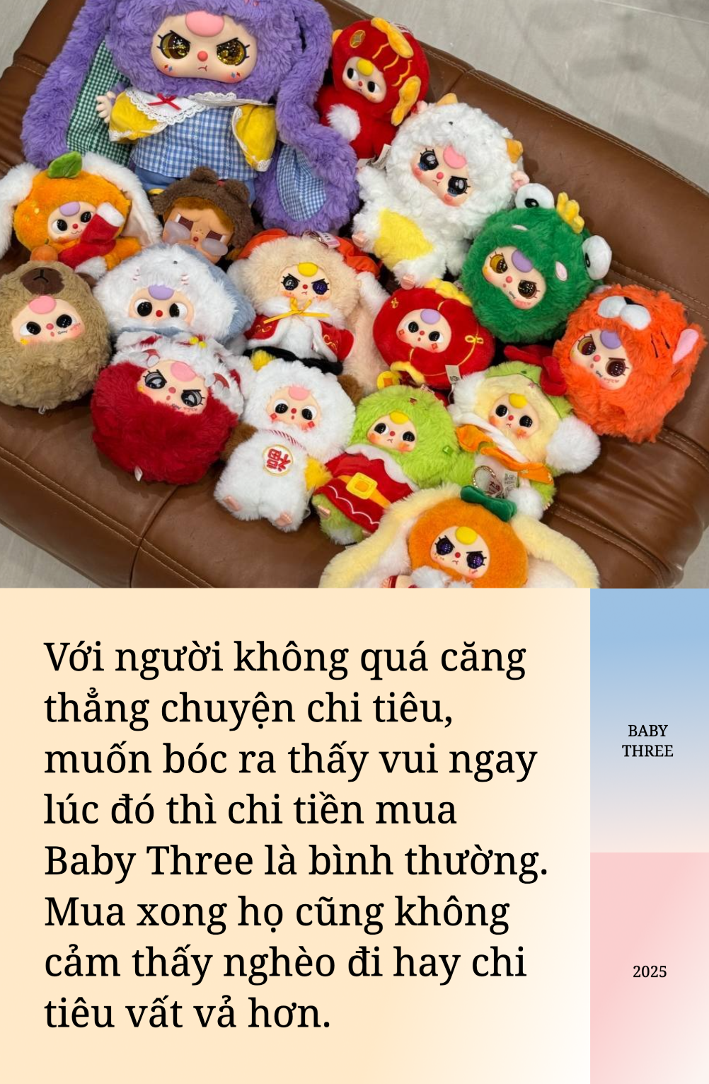 Chi 10 triệu - hơn cả chỉ vàng để mua Baby Three 