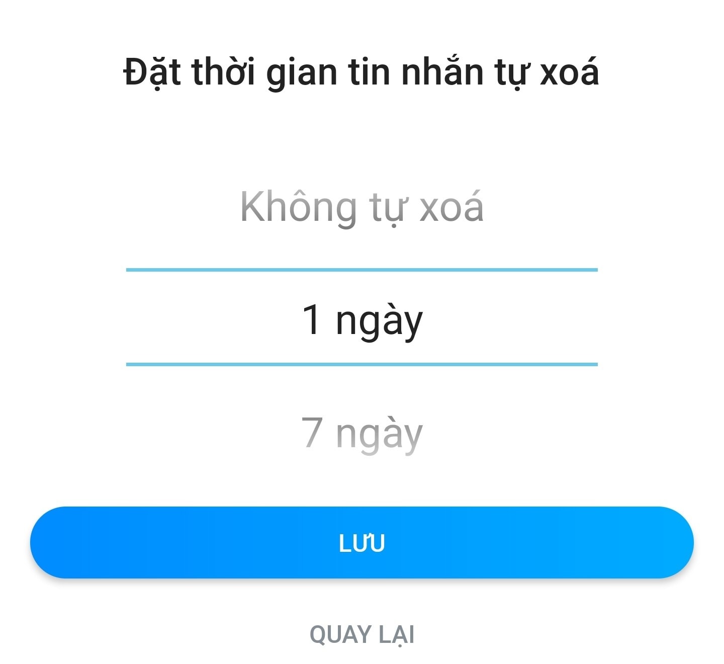 Cách gửi tin nhắn tự động xoá, gửi thông báo khi người nhận 'chụp màn hình' tin nhắn trên Zalo, Messenger- Ảnh 7.