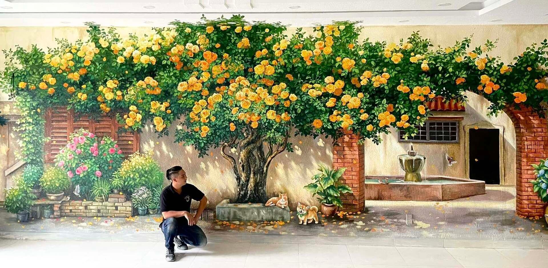 Chàng trai TP.HCM làm mô hình hổ Belgan giống thật khiến người trên phố hết hồn- Ảnh 12.
