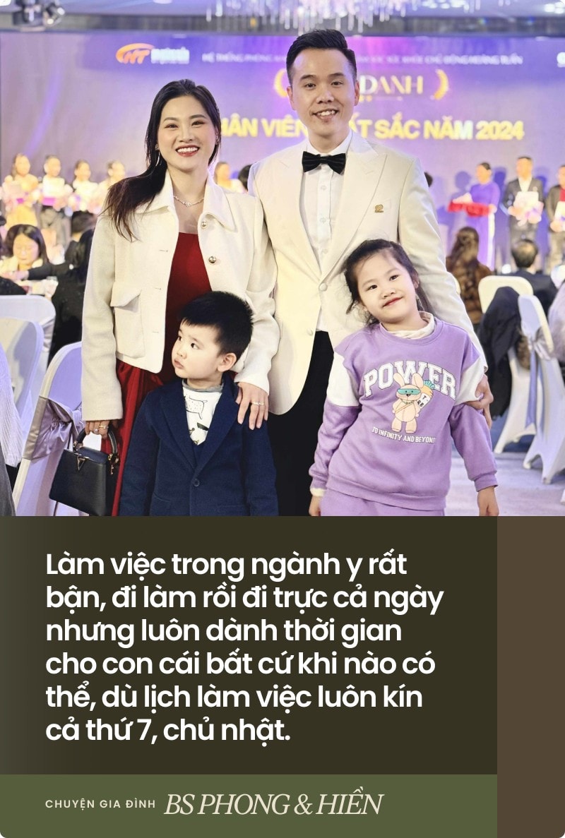 Gia đình cặp đôi bác sĩ đáng yêu trên MXH : 
