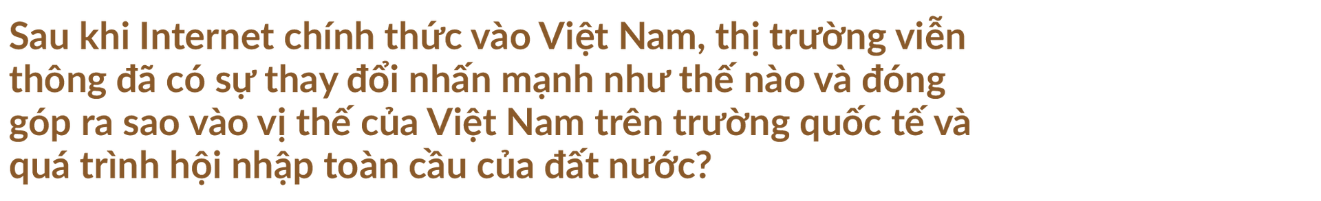 Cái vỗ vai và quyết định lịch sử đưa Internet vào Việt Nam - 24