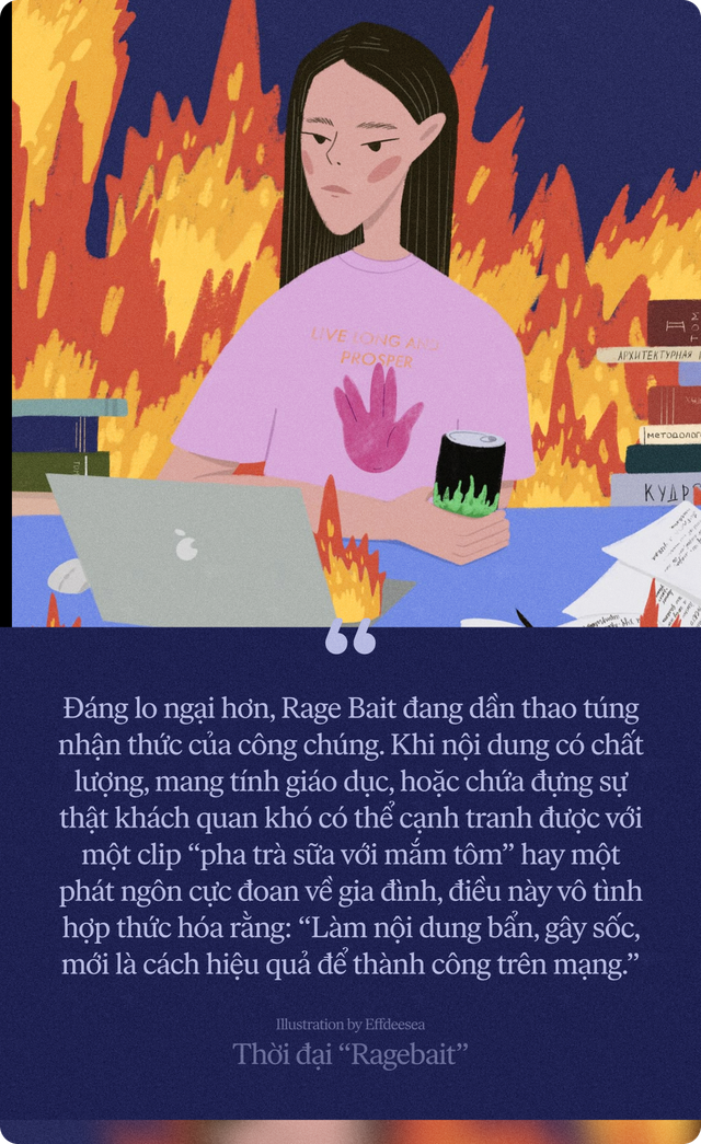 Thời đại Rage Bait - Khi cơn thịnh nộ trở thành tiền tệ tương tác- Ảnh 3.