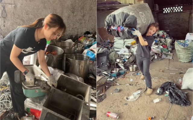 Bất ngờ với câu chuyện của cô gái bán phế liệu vừa là bác sĩ , vừa kiếm 3 triệu / ngày - Ảnh 2.