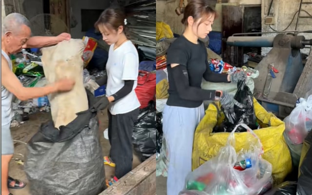 Bất ngờ với câu chuyện của cô gái bán phế liệu vừa là bác sĩ , vừa kiếm 3 triệu / ngày - Ảnh 1.