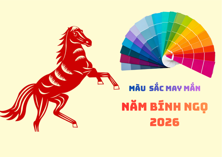 Màu sắc may mắn của năm Bính Ngọ 2026 và cách chọn màu phù hợp - Ảnh 1.