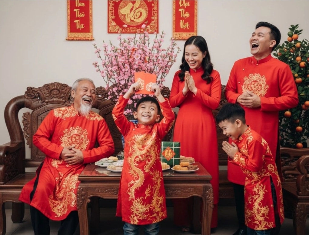 Những lời chúc Tết Bính Ngọ 2026 giúp ông bà cười cả năm - 1