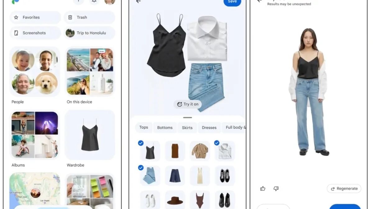 Google Photos ra mắt thử đồ ảo giúp người dùng quản lý tủ đồ số dễ dàng hơn - Ảnh 1. Google Photos ra mắt thử đồ ảo giúp người dùng quản lý tủ đồ số dễ dàng hơn - Ảnh 1.