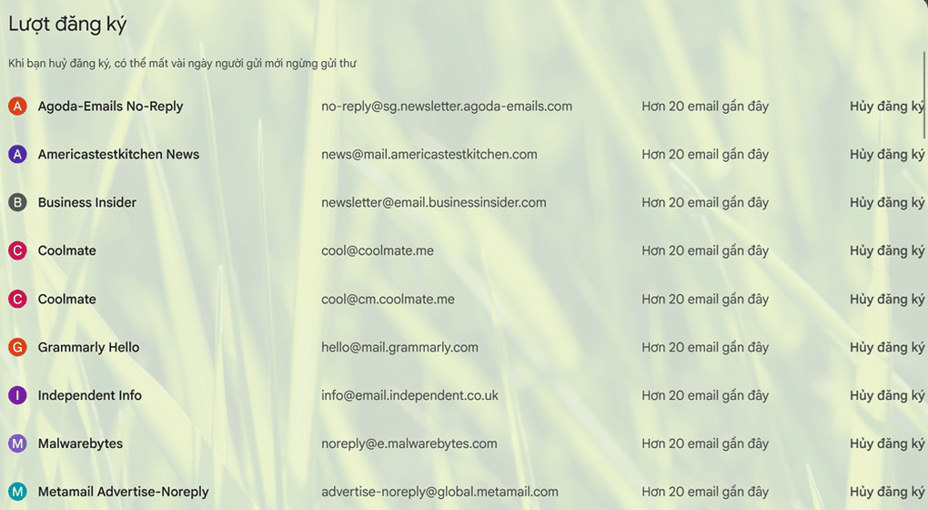 Thủ thuật Gmail: Cách đơn giản giúp giảm lượng email không mong muốn - 3 Thủ thuật Gmail: Cách đơn giản giúp giảm lượng email không mong muốn - 3