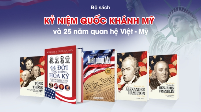 Quốc khánh Hoa Kỳ: Ra mắt bộ sách kỷ niệm 25 năm bình thường hóa quan hệ Việt-Mỹ