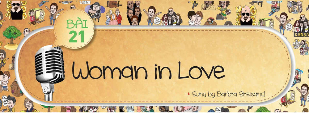 Học tiếng Anh qua ca khúc bất hủ Woman in Love