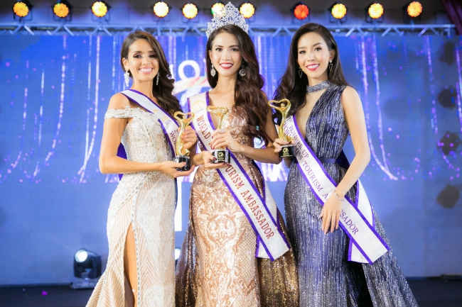 Phan Thị Mơ xuất sắc đăng quang Hoa hậu đại sứ du lịch thế giới 2018 tại Thái Lan