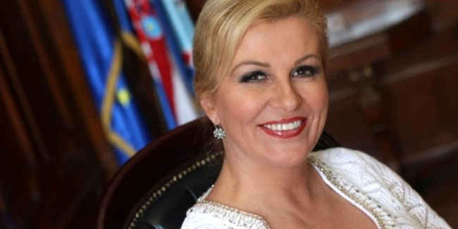 Chân dung nữ tổng thống xinh đẹp Croatia