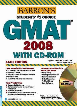 BARRON’S GMAT 2008 WITH CD-ROM, 14TH EDITION