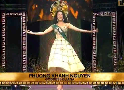 TRỰC TIẾP Hoa hậu trái đất: Phương Khánh xuất sắc vào top 4, đại diện duy nhất châu Á