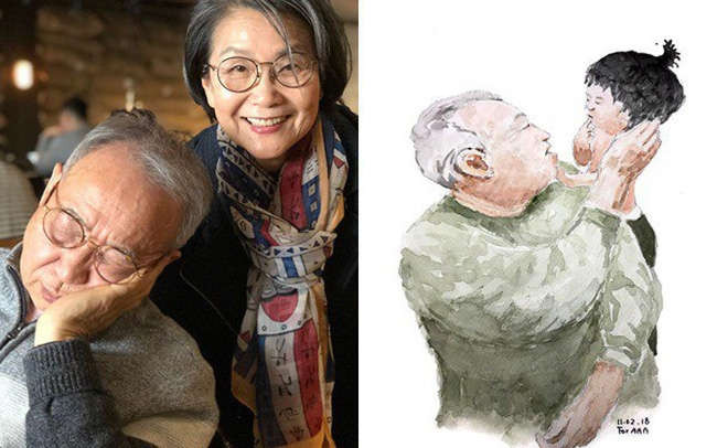Câu chuyện cảm động đằng sau hàng nghìn bức tranh vẽ của cụ ông Hàn Quốc