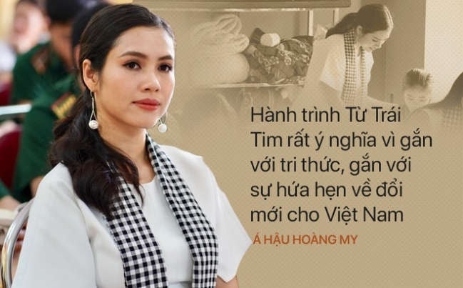 Á hậu Hoàng My: 'Siêu xe, người đẹp liên quan gì đến sách và tri thức?'