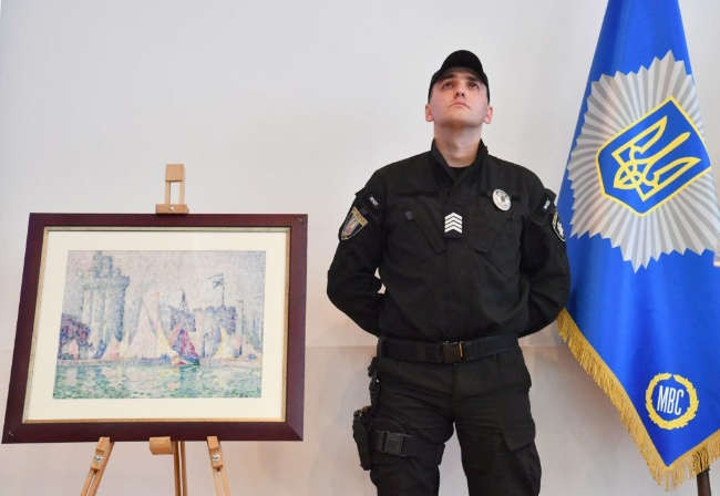 Bị đánh cắp ở Pháp, bức tranh trị giá 1,5 triệu euro được tìm thấy ở Ukraine