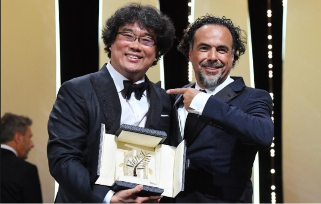 'Parasite' - phim Hàn Quốc đầu tiên giành giải Cành cọ vàng tại LHP Cannes