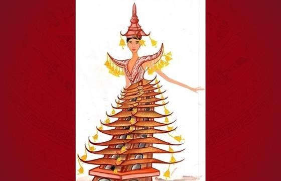 Mẫu thiết kế trang phục Nàng Phổ Minh: Cợt nhả lịch sử, xúc phạm biểu tượng văn hóa