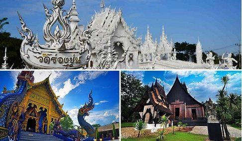 Những ‘ngôi chùa’ đẹp như tác phẩm nghệ thuật ở Chiang Rai