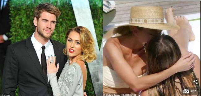 Miley Cyrus ly dị Liam Hemsworth sau 8 tháng cưới, bị phát hiện hôn bạn gái ở Ý