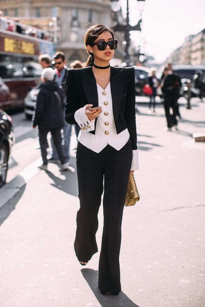 Thảo Tiên, con gái vua hàng hiệu lọt danh sách The best street style của Elle