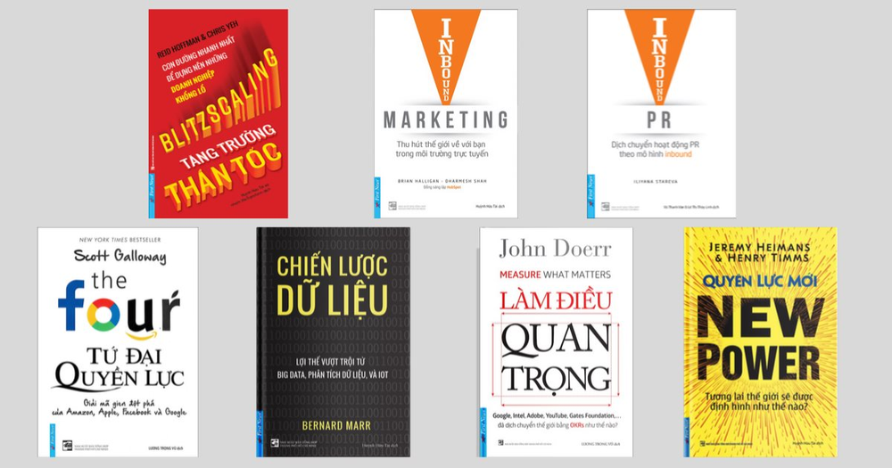 30 tựa sách giúp bạn trở thành một doanh nhân toàn diện