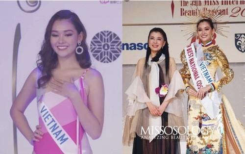 Người đẹp Thái Lan đăng quang, Tường San thắng giải Trang phục truyền thống đẹp nhất, lọt vào top 8 'Hoa hậu Quốc tế 2019'