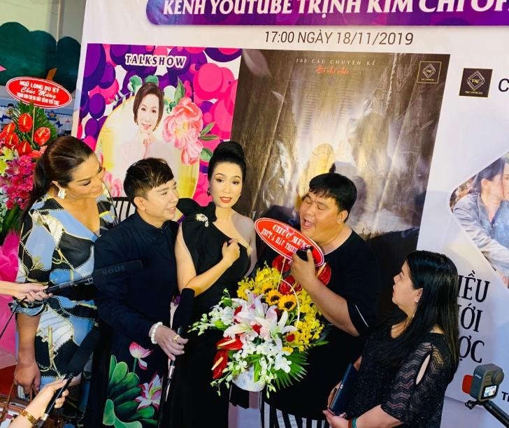 Trịnh Kim Chi trở thành 'bà 8' showbiz